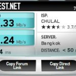 speedtest internet CHULA