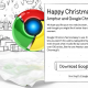 ของขวัญที่อยู่ข้างในคือ Google Chrome จ้า