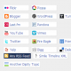 หน้าเลือก source เข้ามาแสดงใน dipity