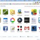 Google Chrome ที่เปิดการทำงาน web apps แล้ว