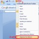 วิธีปิดเมนูแบบ Ribbon ใน Microsoft Word 2007
