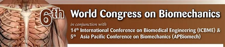 The 6th World Congress on Biomechaics 2010