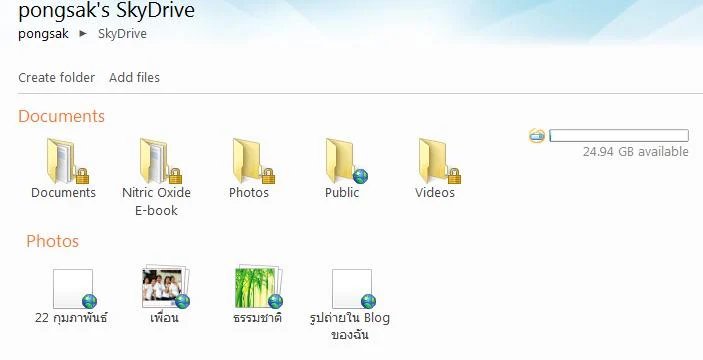skydrive Windows Live skydrive