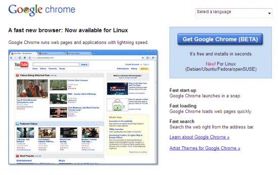 Google Chrome for Mac and Linux