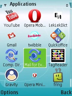 Scr000005 Mail Exchange Application