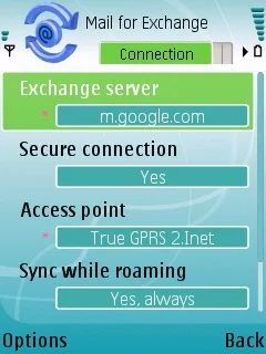 Scr000006 Google Sync setup