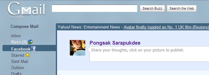 Facebook extension