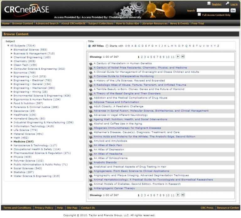 CRCnetBASE