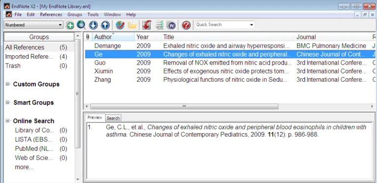 EndNote-Reference