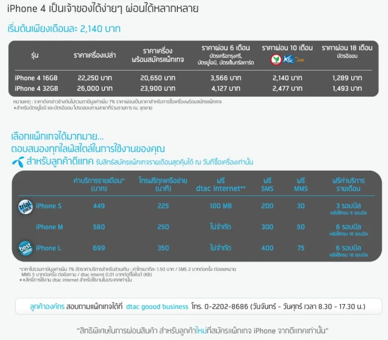 iPhone by dtac