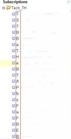 RSS-subscriptions