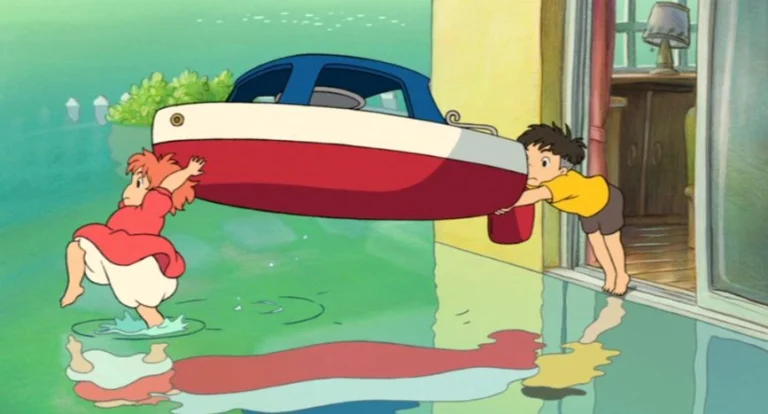 Ponyo-boat-big-size-on-the-water