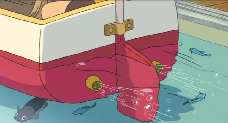 Ponyo-boat-big-size-running