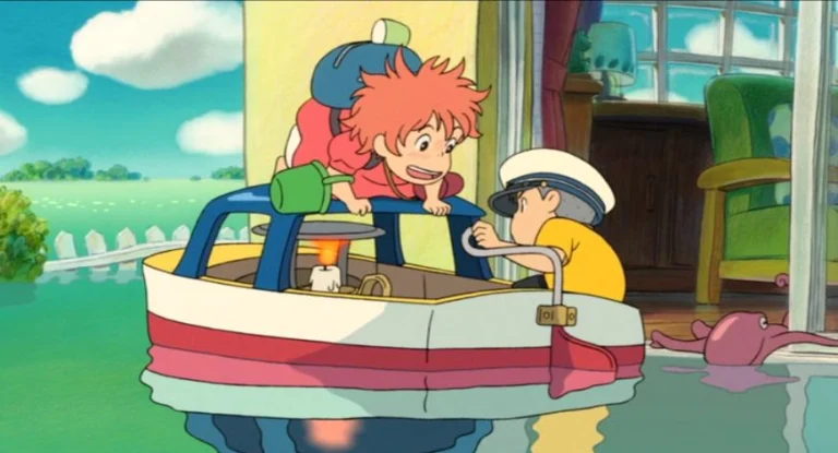 Ponyo-boat-big-size-waiting