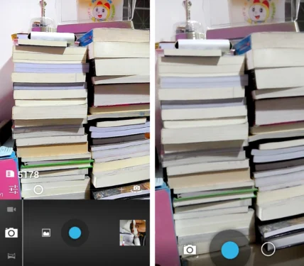 เปรียบเทียบ 4.1.1 กับ 4.2.2 Camera