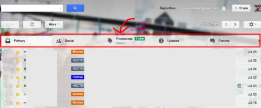 Inbox Tabs in Gmail