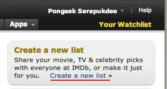 Create a new list Create a new list