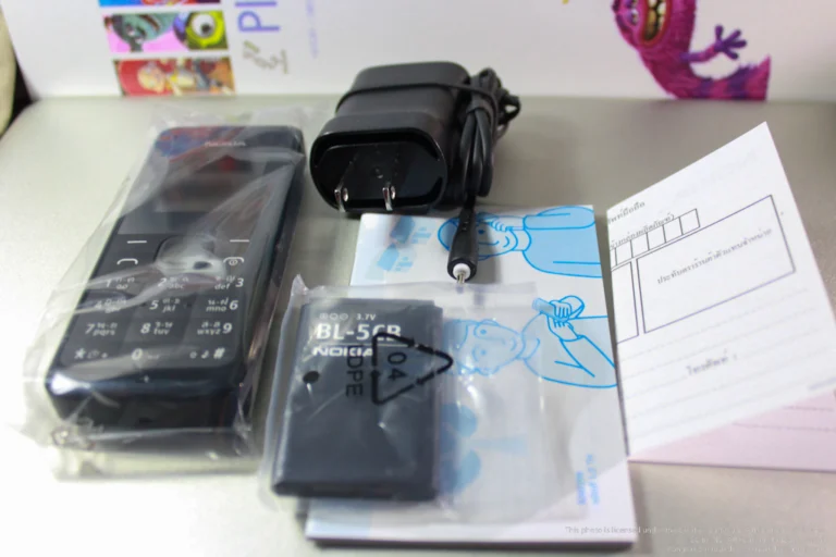 อุปกรณ์ภายในกล่อง Nokia 105