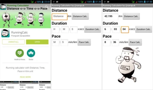 Running Calculator