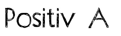 Positiv-A Font