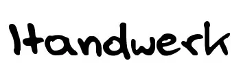 Handwerk Font