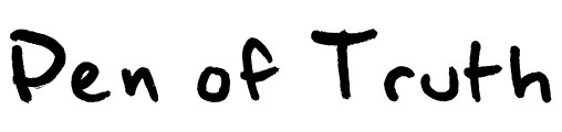 Pen of Truth Font