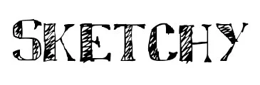 Sketchy Font