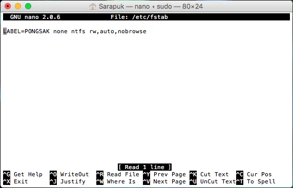 fstab editor