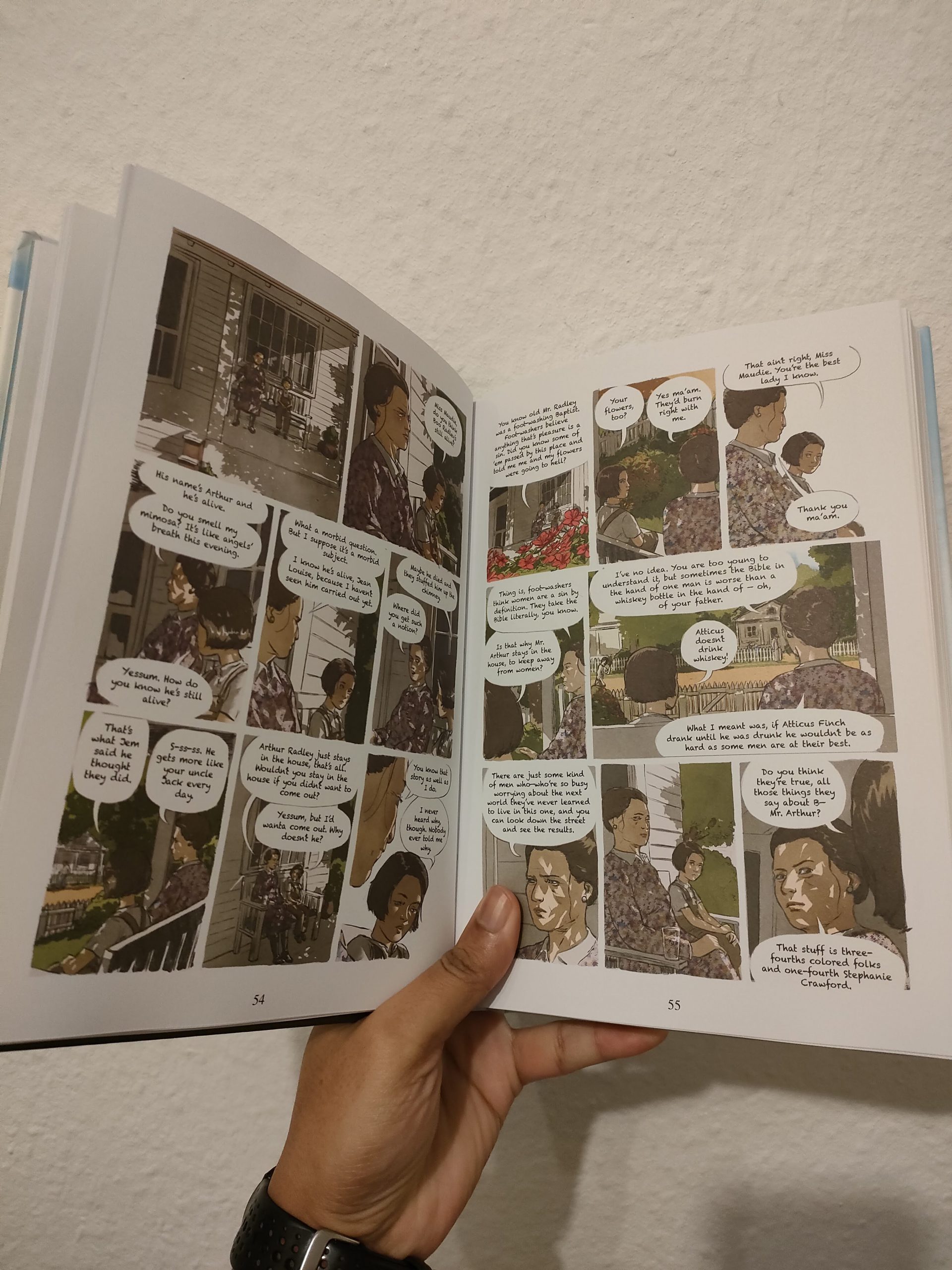 หนังสือ To kill a mockingbird ฉบับ Graphic novel