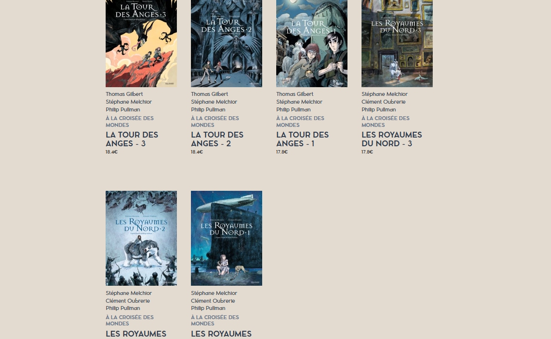 His Dark Material Graphic Novels